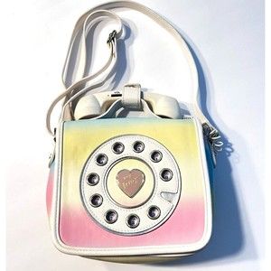 Betsey Johnson Phone Purse Multi-Color